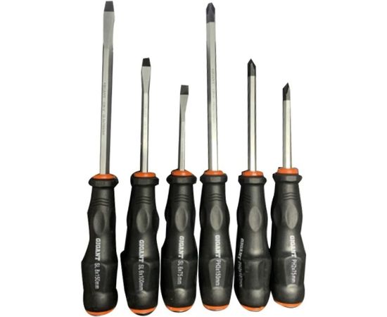 Набор ударных отверток Gigant 6 шт GSI-6 