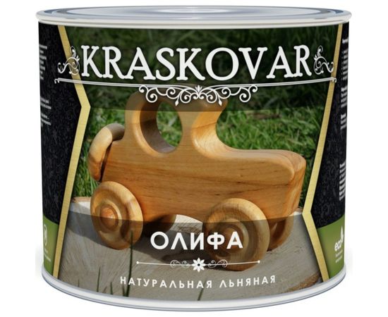 Натуральная олифа Kraskovar 2,2 л 1178 