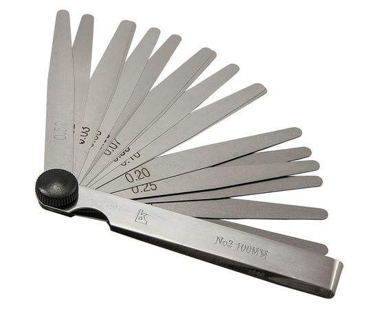 Набор щупов №2 100 мм 1 класс точности КАЛИБРОН 134879 