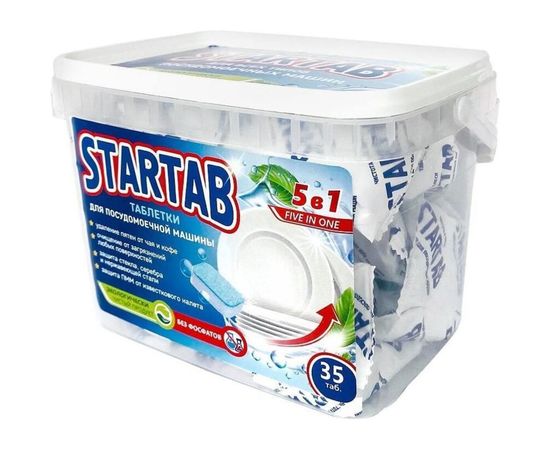 Таблетки для посудомоечной машины StarTab 35 шт st-002 