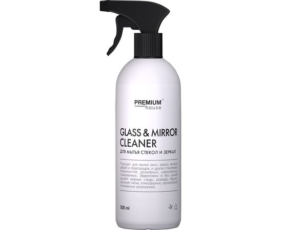Средство для стекол и зеркал PREMIUM HOUSE 500 мл 