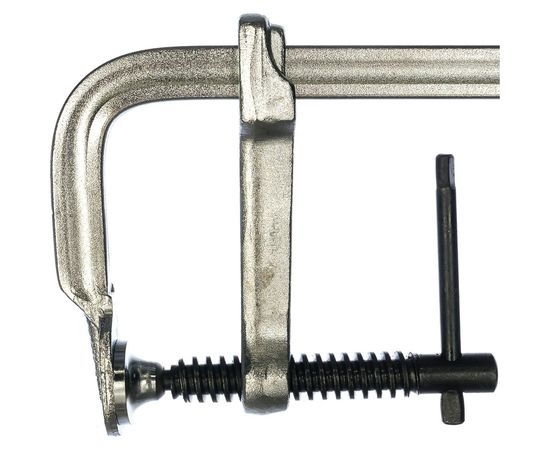 F-образная кованая струбцина 80х250мм КОБАЛЬТ 244-650 – изображение 2