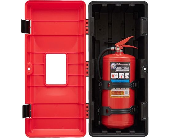 Пластиковый пенал для огнетушителя Partex 640x310x250мм, Пластик/резин. Крепл НФ-00000274 – изображение 3