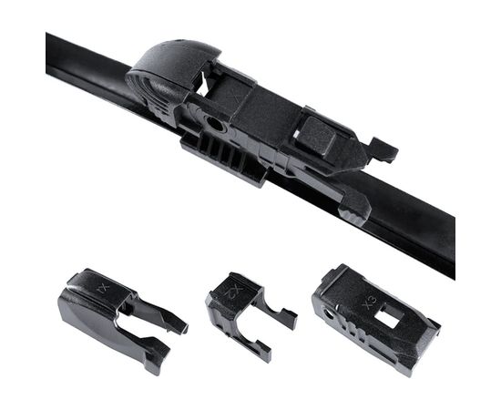 Бескаркасная щетка с мультиадаптером 45 см Хорс БКЩ2020-45см – изображение 2