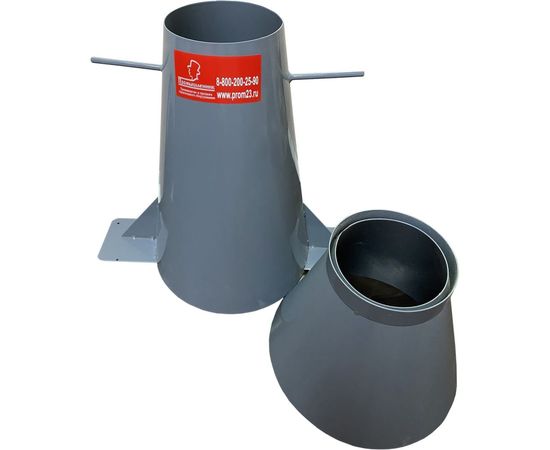 Конус с воронкой Промышленник для опред. подвижности бетонной смеси по ГОСТ10181 025-0009 КАВ – изображение 3