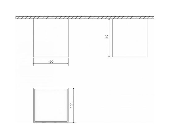 Накладной потолочный светильник DesignLed, черный, GW-8601-10-BL-WW 00-00004900 – изображение 3