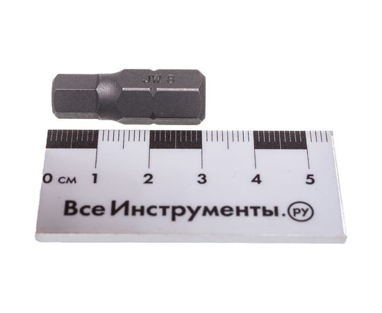 Бита шестигранная (10 мм; 8 мм; 30 мм) Jonnesway D130H80 – изображение 3