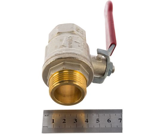 Шаровой кран RuB, 1"" DN25 PN40, ВР-НР, серия MILANO (S.90), ручка S90F20 – изображение 2