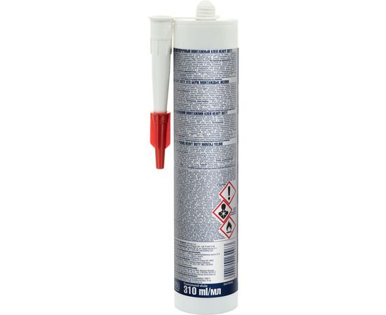 Монтажный клей TYTAN PROFESSIONAL HEAVY DUTY каучуковый 310мл 62963 – изображение 2