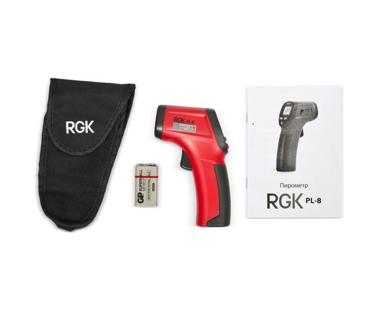 Пирометр RGK PL-8 с поверкой – изображение 2