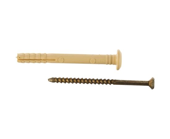Дюбель-гвоздь Tech-Krep 6х60 грибовидная манжета, нейлон 12 шт - пакет 102939 – изображение 3
