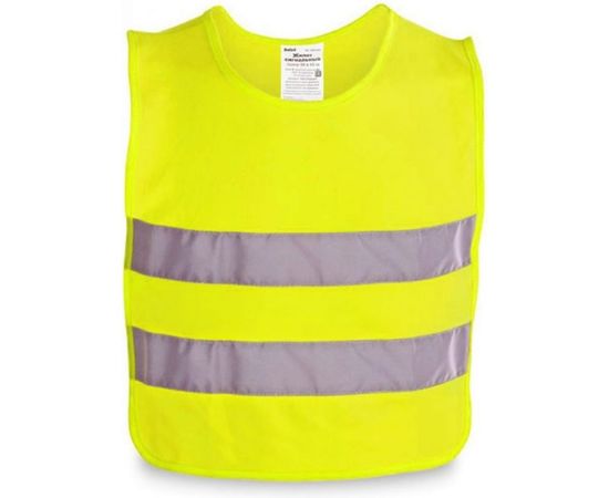 Детский аварийный сигнальный жилет со световозвращающими элементами DolleX, желтый, ГОСТ ZSN-CHY 