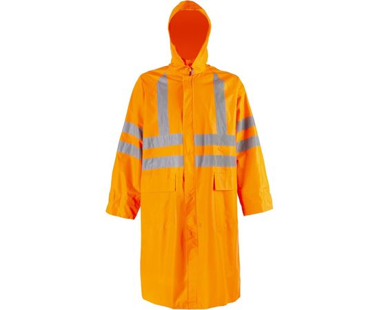 Влагозащитный плащ повышенной видимости 2Hands цвет оранж, р-р L РP1HV 