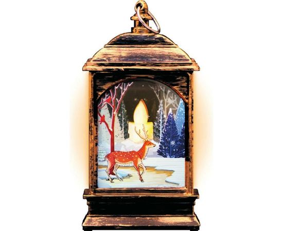 Новогодний светодиодный фонарь Gauss Олененок серия Holiday, 0.1W, тёплый свет HL031 