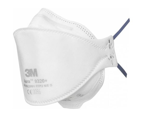 Фильтрующая полумаска 3М 9320, класс защиты FFP2 NR D, 20шт/уп. 7000034716 