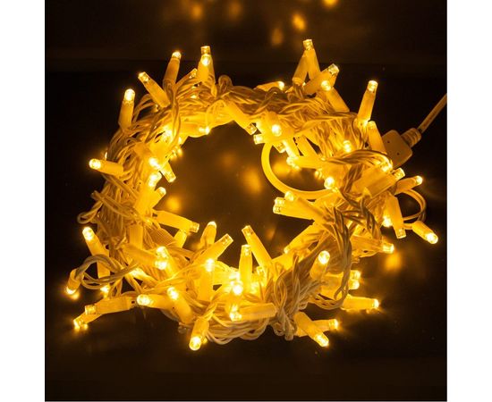 Новогодняя гирлянда Eurosvet 400-101 нить теплый белый a044072 