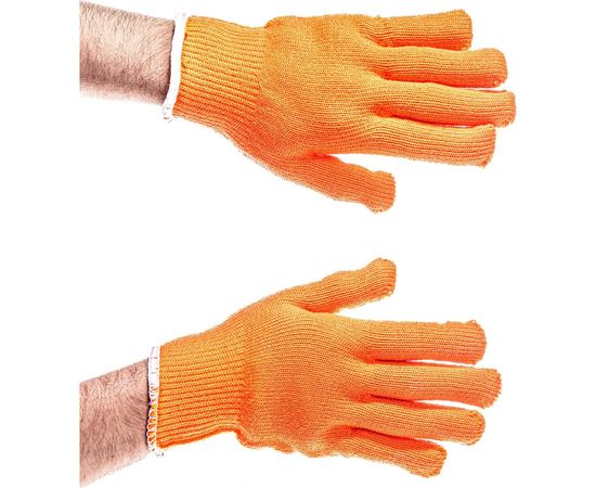 Утепленные акриловые перчатки с начесом Gigant 10 класс, 100 пар GHG-03-2 