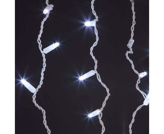 Новогодняя гирлянда Eurosvet Бахрома 100-101 белый a044046 – изображение 4