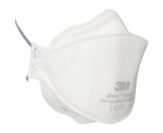 Фильтрующая полумаска 3М 9320, класс защиты FFP2 NR D, 20шт/уп. 7000034716 – изображение 4
