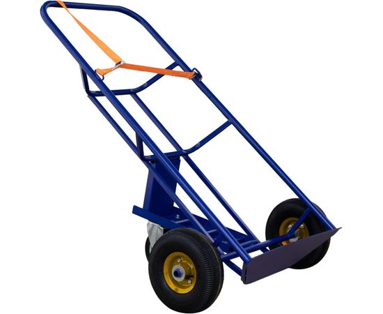 Тележка для бочек с фиксацией ремнем RUSKLAD КБ 2 d250мм пневмо – изображение 2