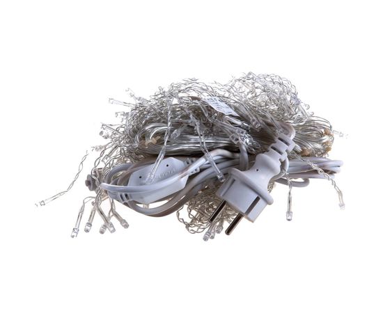 Гирлянда FERON 230V 240 LED 5000K, длина 5,3м, IP44, шнур 3м, CL23 32349 – изображение 2