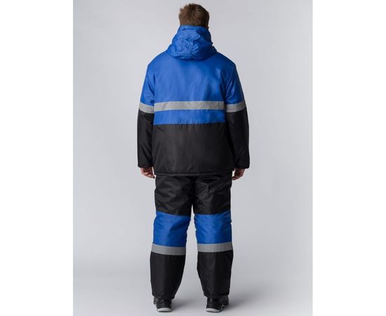 Зимний костюм Факел Профи, васильковый/черный, р. 48-50, рост 170-176 87468913.003 – изображение 11