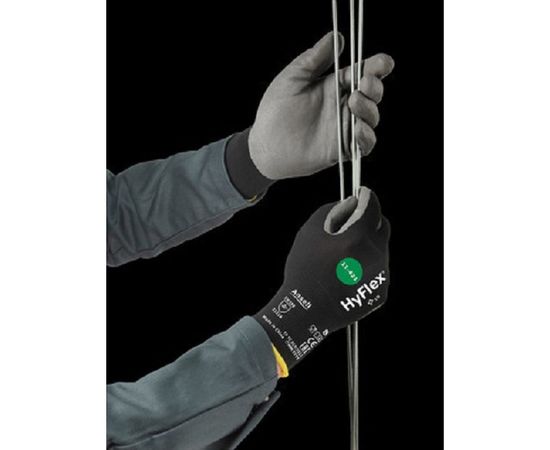 Перчатки от механических повреждений Ansell HyFlex 11-421-10 – изображение 2