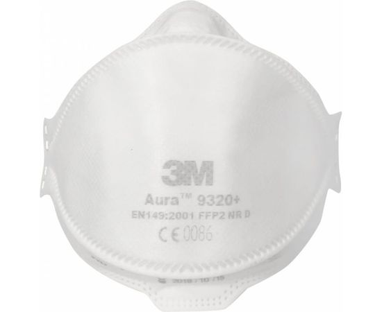Фильтрующая полумаска 3М 9320, класс защиты FFP2 NR D, 20шт/уп. 7000034716 – изображение 3