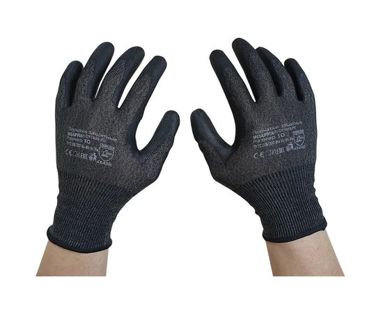 Перчатки для защиты от порезов SCAFFA DY1850-PU размер 11 00-00011912 – изображение 2