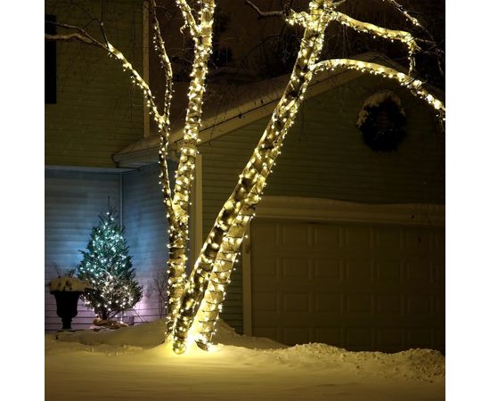 Новогодняя гирлянда нить Eurosvet 400-102, теплый белый a044077 – изображение 2