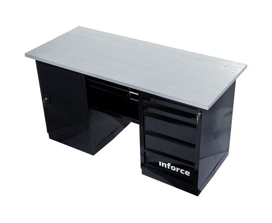 Верстак с драйвером и тумбой Inforce 1600х686х845 LW-3 05-01-007 – изображение 11