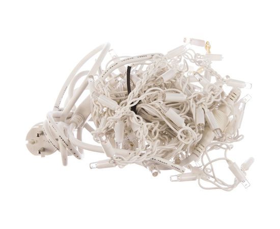 Новогодняя гирлянда Eurosvet Бахрома 100-101 белый a044046 – изображение 3