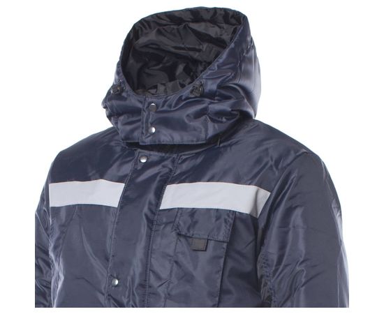 Зимний костюм СПРУТ Метеор куртка/полукомбинезон, темно-синий/черный, р. 52-54/104-108, рост 170-176, 100352 – изображение 7