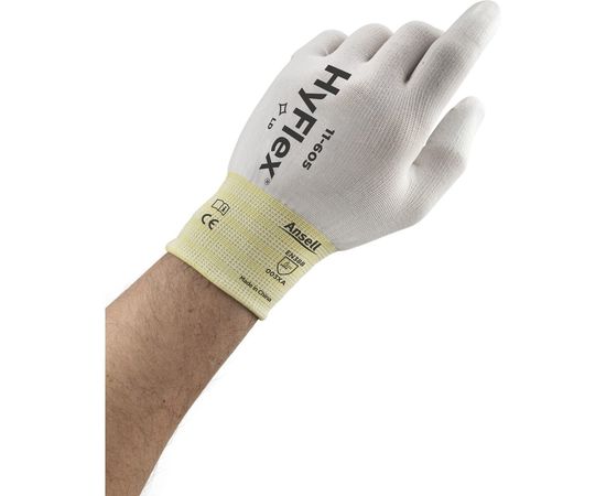 Перчатки от механических повреждений Ansell HyFlex 11-605-7 – изображение 2