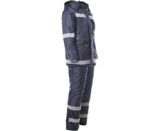 Зимний костюм СПРУТ Метеор куртка/полукомбинезон, темно-синий/черный, р. 52-54/104-108, рост 170-176, 100352 – изображение 5