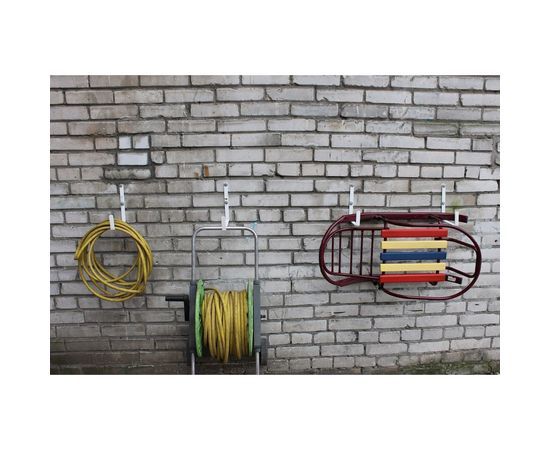 Универсальный настенный держатель LUCKY Guy УДС4 белый 180х200х20х80х4,0 мм 623 02 200 0 – изображение 3