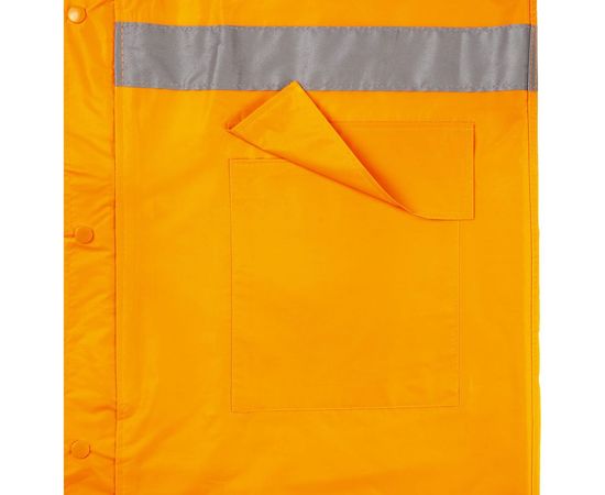 Влагозащитный плащ повышенной видимости 2Hands цвет оранж, р-р L РP1HV – изображение 4
