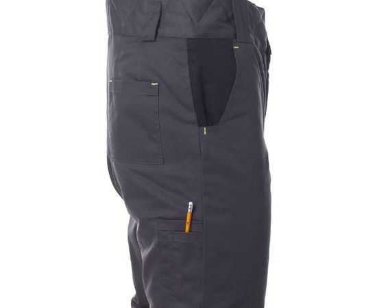 Зимний костюм СПРУТ Корвет куртка/брюки, темно-серый/черный/лимон, р. 60-62/120-124, рост 170-176, 115664 – изображение 3