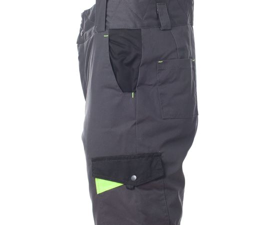 Зимний костюм СПРУТ Корвет куртка/брюки, темно-серый/черный/лимон, р. 60-62/120-124, рост 170-176, 115664 – изображение 2