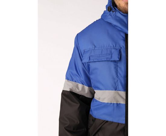 Зимний костюм Факел Профи, васильковый/черный, р. 48-50, рост 170-176 87468913.003 – изображение 3