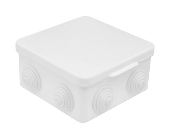 Распределительная коробка GUSI ELECTRIC 100х100х55 8 муфтами д26, IP54, ОП, белый С3В108 Б Евро 