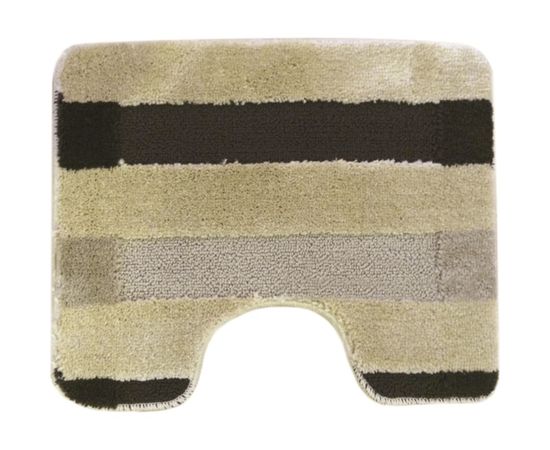 Комплект из 2 ковриков LCADESI High Mono 50х80, 50х40, Colorline, коричневый 225806 