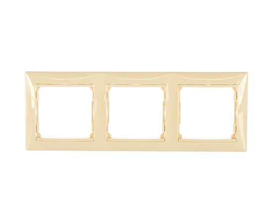 Рамка Legrand Valena 3 поста горизонтальный монтаж слоновая кость Leg 774353 