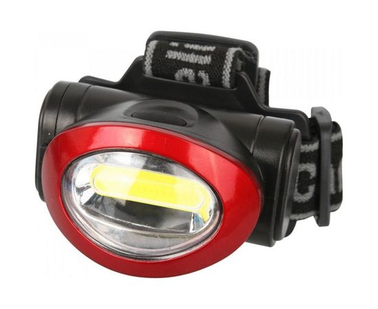 Налобный фонарь Camelion LED5382, черный, COB, 4 режима, 3XLR03 в комплекте, пластик, блистер 13366 