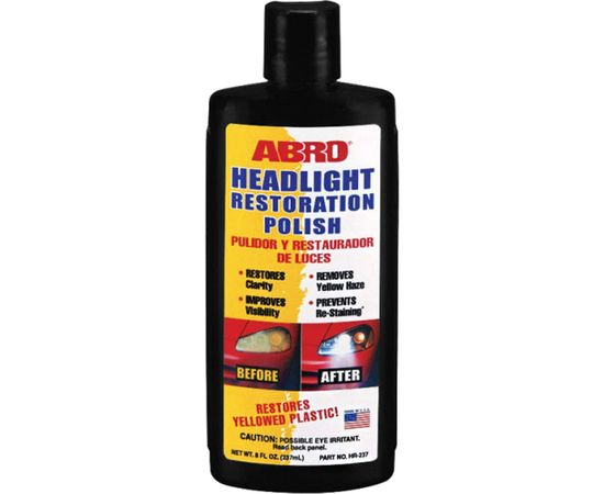 Полироль фар ABRO INDUSTRIES INC Abro восстановитель 237 мл HR-237 