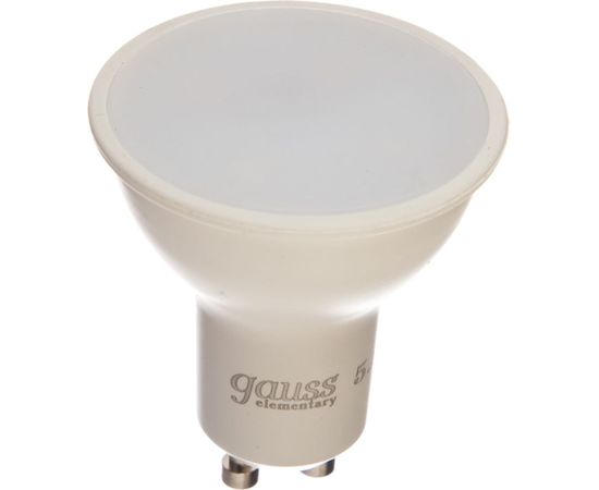 Лампа LED MR16 GU10 5.5W 3000К Gauss Elementary 13616 