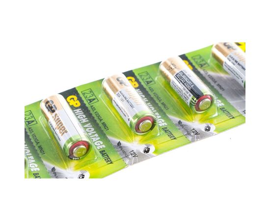 Высоковольтные батарейки GP 23А 12В 5 шт 23AF-2C5 – изображение 5