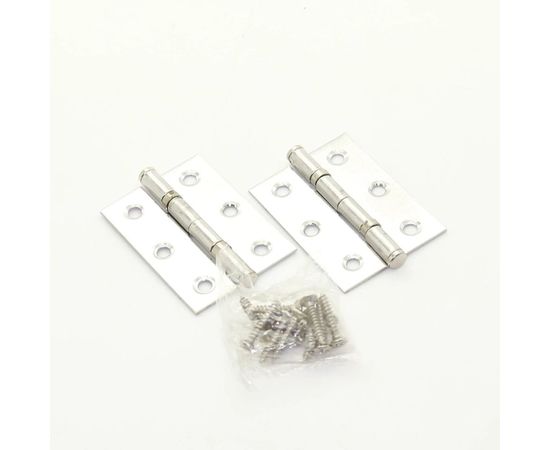 Карточная петля Brante 50х37 мм 2 шт. нержавеющая сталь 450236 – изображение 3