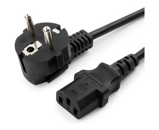 Кабель питания Cablexpert Schuko-C13, 4.5м, 6А, черный, с заземлением PC-186-15 – изображение 3