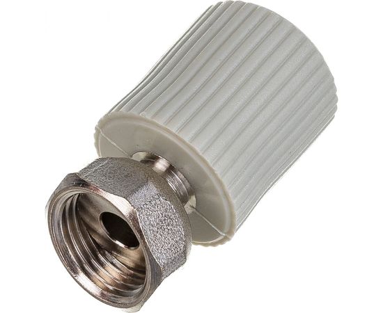 Муфта, сварка-В 20х1/2 с накидной гайкой и вварным латунным патрубком FV-Plast 223020 – изображение 2